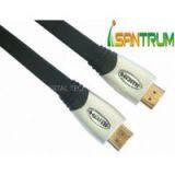 24K Gold Plated HDMI cable,A/M to A/M and support ethernet,3D,4K