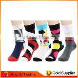 Hot Selling Christmas Kawaii Funny Sock Stripes Argyle Colorful Men's Dress Socks Made in China thumbnail-3