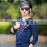 Peijiaxin Fashion Design Long Sleeve Star Wholesale Custom All Over Print T-shirt thumbnail-2