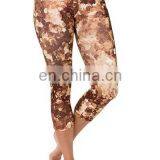 Printed Knitted Leggings/ Stretch Yoga Pants thumbnail-3