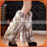 100% Real Rabbit Fur Leg Warmer
