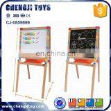 Double Side Wooden Drawing Board for Kids