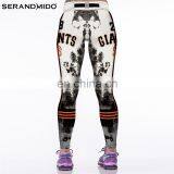 High Quality Custom Sport 92 Polyester 8 Spandex Leggings thumbnail-4