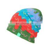 Winter Warm Hat Knitted Cap Crochet Beanies Knitted Pom Pom Hats With Logo Patch thumbnail-2