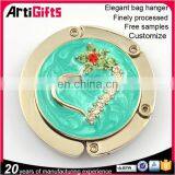 Wholesale Heart Shape Folding Bag Hook for Table Desk Bag Hook thumbnail-6