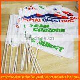 Cheering Sport Hand Waving Flag