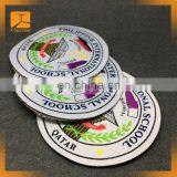 Woven Label / Laser Cut Woven Iron on Patch / Custom Woven Badge for Garment Accessory thumbnail-3