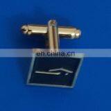 Custom logo metal cufflinks