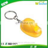 Winho Plastic Led Light Hard Hat Keychain