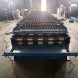 Good Price Iron Corrugating Aluminum Trapezoidal Roll Forming Machine thumbnail-3