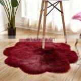 2020 New Pure White Sheepskin Plush Fur Rugs Faux Fur Carpet thumbnail-5