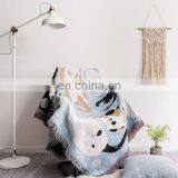 RAWHOUSE Wholesale Kitten Halloween Style Christmas Kids Love Halloween Decoration Throw Blanket thumbnail-3