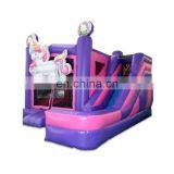 Backyard Home Use Princess Unicorn Inflatable Bouncy Castle Slide Wet Dry Bounce House Combo Jumping Bouncer With Slide thumbnail-2