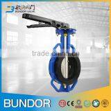 With-Pin Type Wafer Soft Seat Butterfly Valve Cast Iron thumbnail-2