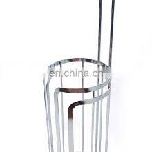 Hotel Bathroom Nordic Modern Free Standing Paper Holder Metal Stand Rack Paper Towel Toilet Roll Tissue Holder thumbnail-5