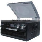 TR-17CD:Turntables With Vinyl Records Player Usb Record CD AM FM Radio Cassette thumbnail-6