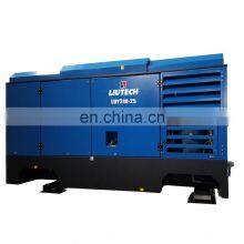 Liutech 31m3 25bar High Pressure Portable Screw Air Compressor On Truck