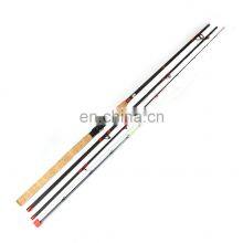 Two-section Super Hard Carbon Fishing Rod 2.1m 2.4m 2.7m Fishing Rod With Wooden Handle