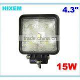 15W LED Work Light, Epistar LEDs Work Light, Offroad Driving Light