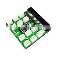 12v 12 Port 6 Pin 1200w Server Power Supply Breakout Board Adapter For Gpu Game/breakout Board 24pin thumbnail-3