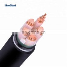 Underground MV LV 0.6/1KV 4 core sq flexible electrical wire pvc sheath xlpe insulated SWA cable manufacturer power cable