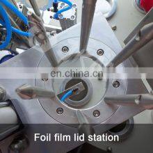 Fully Automatic Ketchup Blister Packaging Machine For Ketchup Into Plastic Contain Ketchup Cup Packing Machine thumbnail-5