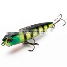 JOHNCOO Topwater Pencil Fishing Lure Floating Surface Z-Shaped Realis Pencil 65 mm 100mm Wobbler Lure Pesca Fishing Tackle