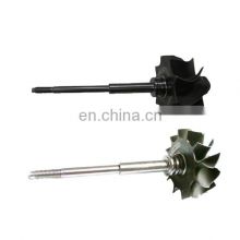 Custom OEM cnc machining Turbocharger Parts Replacement stainless steel Turbo Rotor Shaft for mini jet engine
