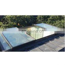 Automatic Commercial Sliding Skylight Patio Enclosure Restaurant Retractable Telescopic Roof System for Aluminium