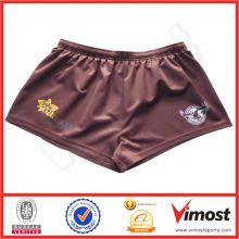 Custom Sublimation Good Quality Rugby Shorts with Elastic on the Waist