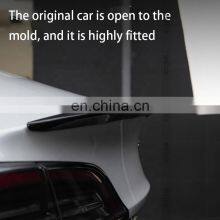 Spoiler Tail Style Carbon Patten New Case Car for Tesla Model Y Set Wooden Time Lead Surface Roof Package ABS Material thumbnail-5