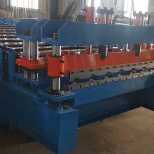 Galvanized Steel Monterrey Roofing Making Step Tile Roof Deck Sheet Plate Glazed Tile Cold Roll Forming Machine Price thumbnail-3