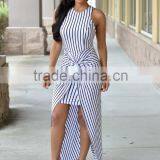 Latest Dress Designs Sexy Slim Halter Dress Ladies Evening Dress thumbnail-6