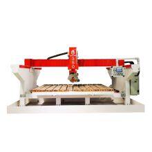 HUALONG Machinery HLSQ-350 Auto Monoblock Bridge Saw 45 Degree Granite Marble Slate Cutter Sintered Stone Tile Cutting Machine thumbnail-3