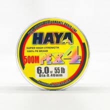 HAYA 8 Strands Fishing Line Multifilament PE Braided Line Excellent Casting Distance Metered Trolling Sinking Line thumbnail-5