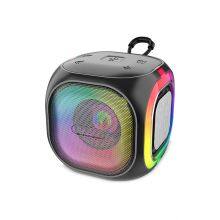 JQS301 OEM Bass Sound Portable 3-inch Speaker 8W Power Wireless Bluetooth Speaker With Colorful Light thumbnail-6