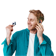 Stereo Ows Earbuds Factory Supply Ear Hook Earphone Gaming LCD Display Open Ear ENC Headphones thumbnail-4