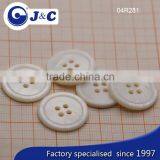 River Shell Buttons,4 Holes Customize Logo Shell Buttons