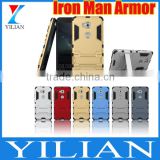 For Huawei Mate 8 mate s Ascend P8 P8 lite P9 P9 lite G8 P9 plus Honor 5X Armor cover Iron Man Kickstand case Shockproof