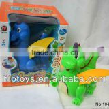 Battery operated dinosaur w/lights,music , battery operated toy