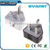 New Products 2016 Factory Outlet Wall Charger Travel Charger 10W 5V 2.1A 3 Pin Dual Port USB Wall Charger From China Suppliers thumbnail-4