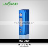 Laisimo temperature control mod manufacturer laisimo MX 90w TCR CA hottest vaper box