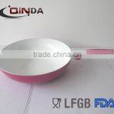 Hot and Cheap Aluminum Ceramic Coating Wok U-like Ceramic Wok thumbnail-1