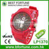 LP1370 2016 New Fashion Red Plastic 3 Atm China Digital Watches thumbnail-1