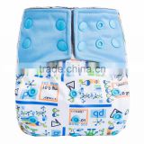 2016 Washable baby diapers cloth, bulk cloth diapers for boys and girls