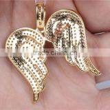 Christian Angel Wing 925 Silver Pendant Necklace Wholesale thumbnail-5