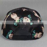 WUBA Embroideried Cute Animal Printed Man Women Flat Sports Caps thumbnail-5