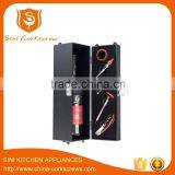 Custom Leather Box Wine Box Wine Opener Gift Sets thumbnail-3