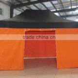 3m X4.5m Small Hexagon Folding Gazebo With Window and Door Walls thumbnail-4