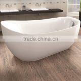 Oval Shaped Acrylic Comfortable Style Bathtub MBA222 thumbnail-1